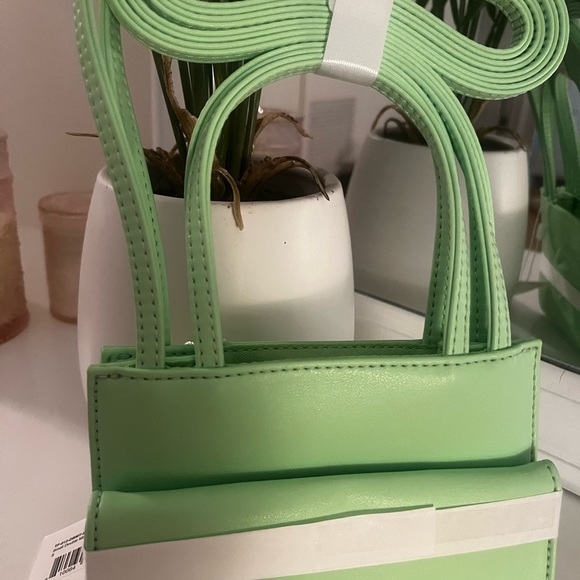 🌈NWT TELFAR double mint green small shopping bag tote - authentic, never worn🌈 - Picture 5 of 8